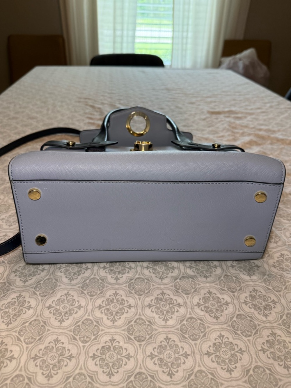 Michael Kors Carmen Flap Belted Satchel - Picture 6 of 16